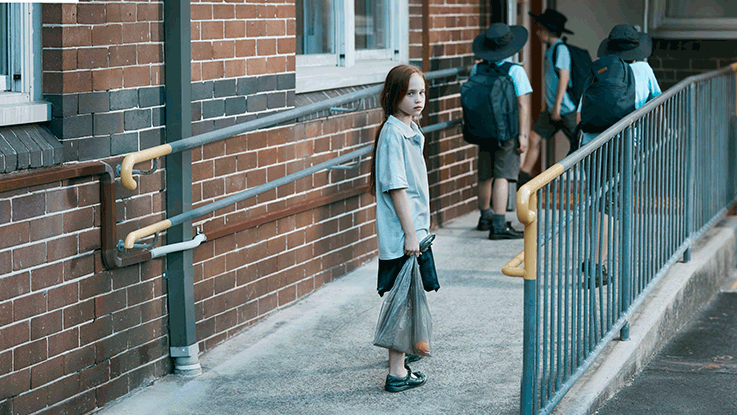 Amy at school