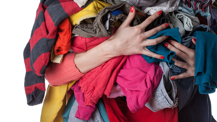 Donating clothes