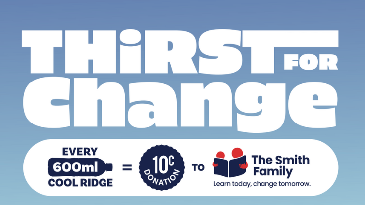 Cool Ridge Thirst for Change campaign
