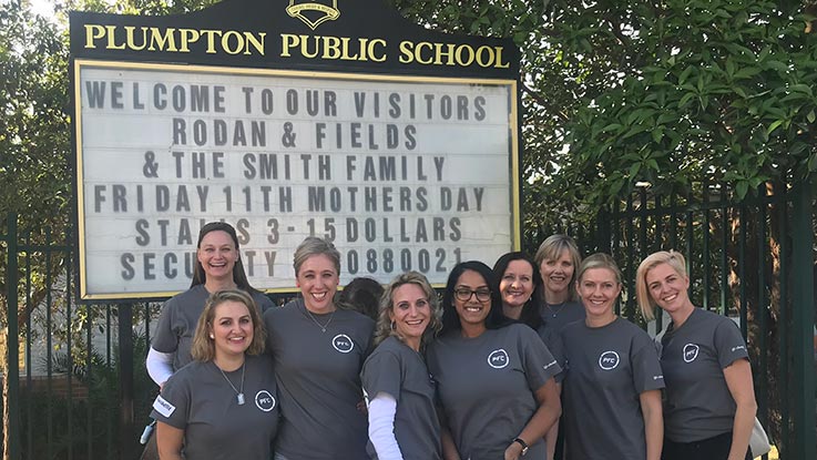 Rodan + Fields Changemakers - Plumpton school
