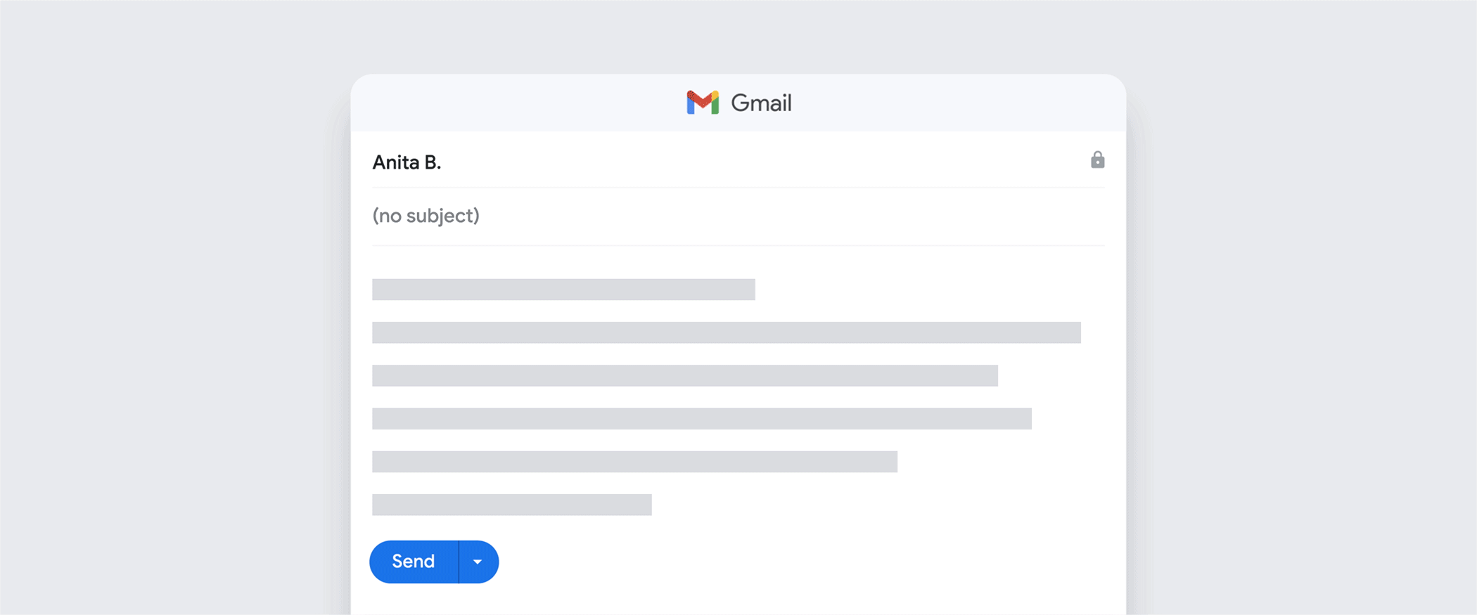 Animated GIF showing tools and features of gmail