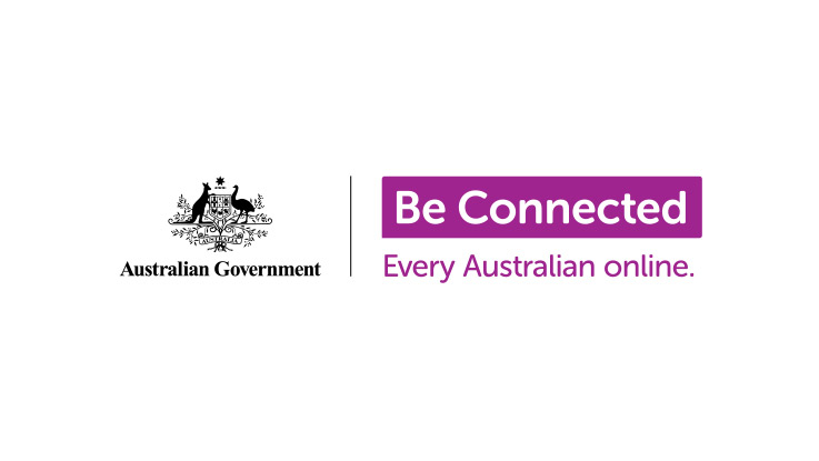 be connected logo