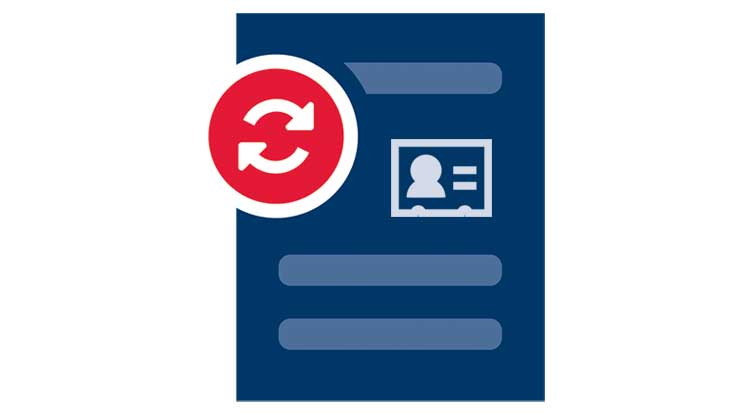Update contact details illustration