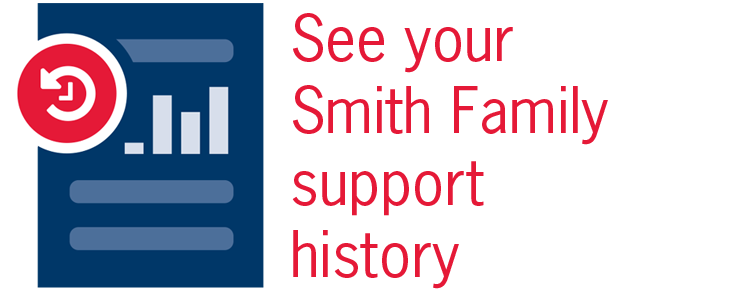 Supporters - See your support history