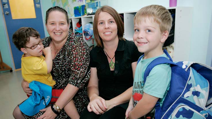 Rockhampton mums Ralene and Katrina