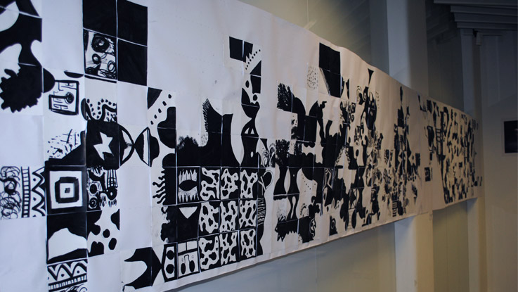 Artwork by Melbourne high school students