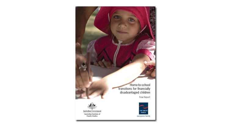 Home-to-school transitions for financially disadvantaged children report