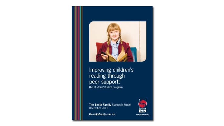 Improving children’s reading through peer support report 2013