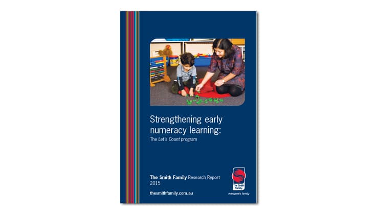 Strengthening early numeracy learning report