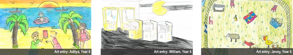 Art and Writing banner 2