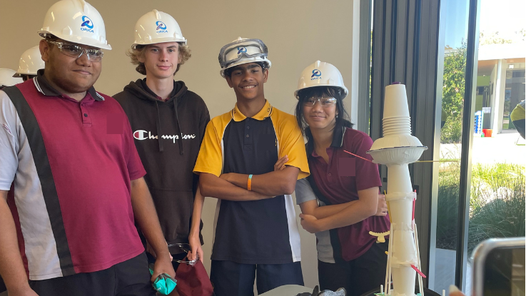 Students at Work Inspiration at Orica