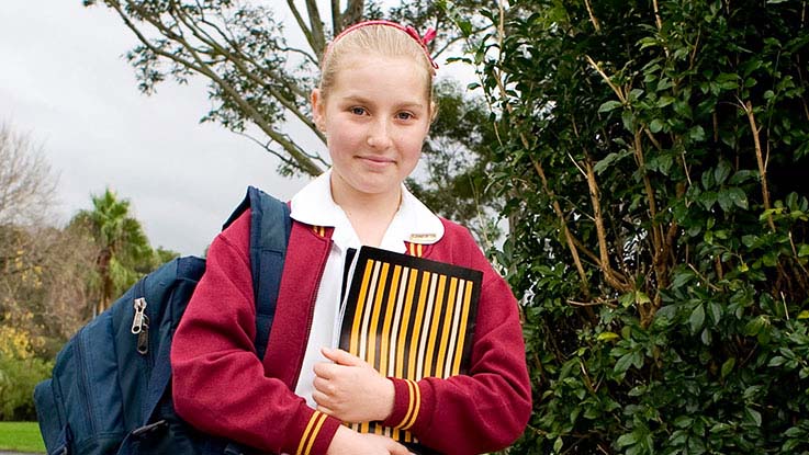 learning-for-life-student-Melanie-with-her-books