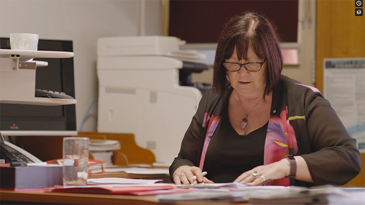 christine reading