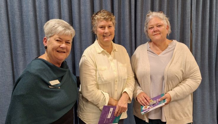 president-jan-with-new-members-esther-and-marion-2025