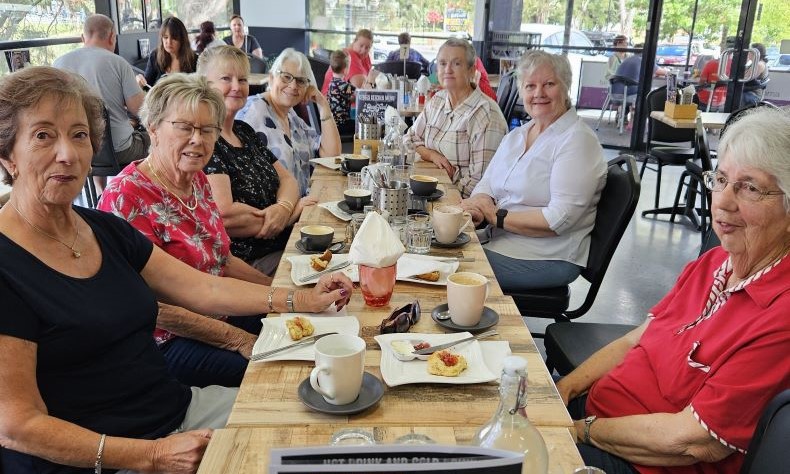 January morning tea in Queanbeyan